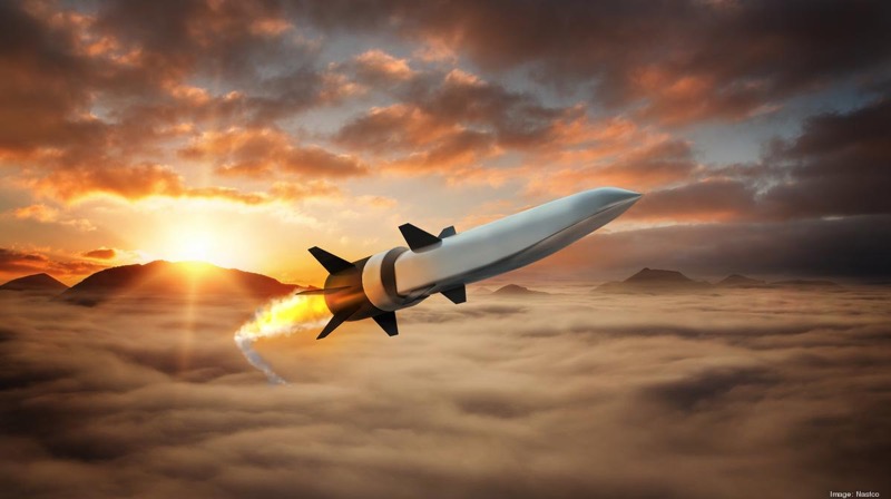 Hypersonic missile defense R&D rendering